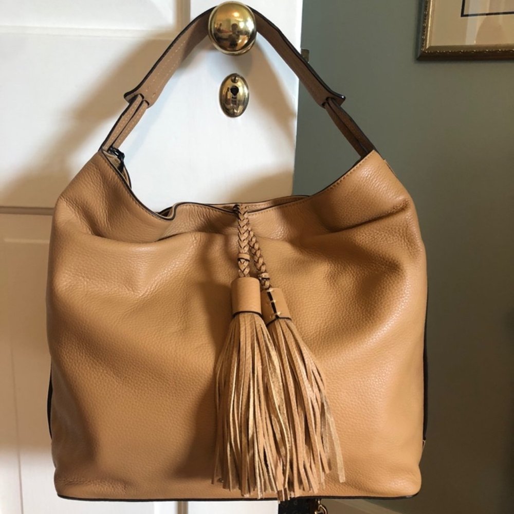Rebecca Minkoff Leather Almond Isobel Hobo Bag